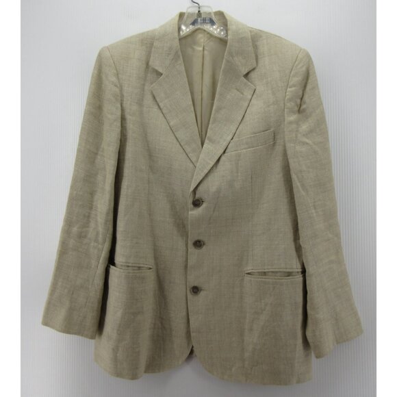 VINTAGE Gap Sport Coat Small Blazer Linen 90s Field Classic Jacket * - Picture 1 of 13